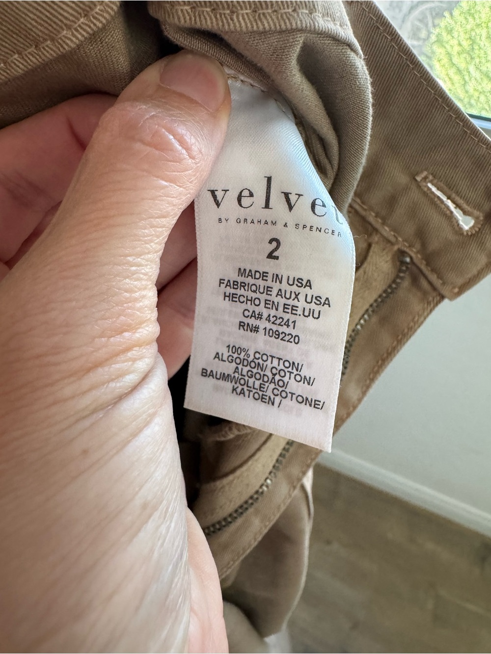 Velvet by Graham & Spencer Brylie Barrel Leg Pants in Pike - Picture 6 of 10